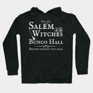 Halloween Bunco Salem Bunco Hall Funny Gift Prize Hoodie